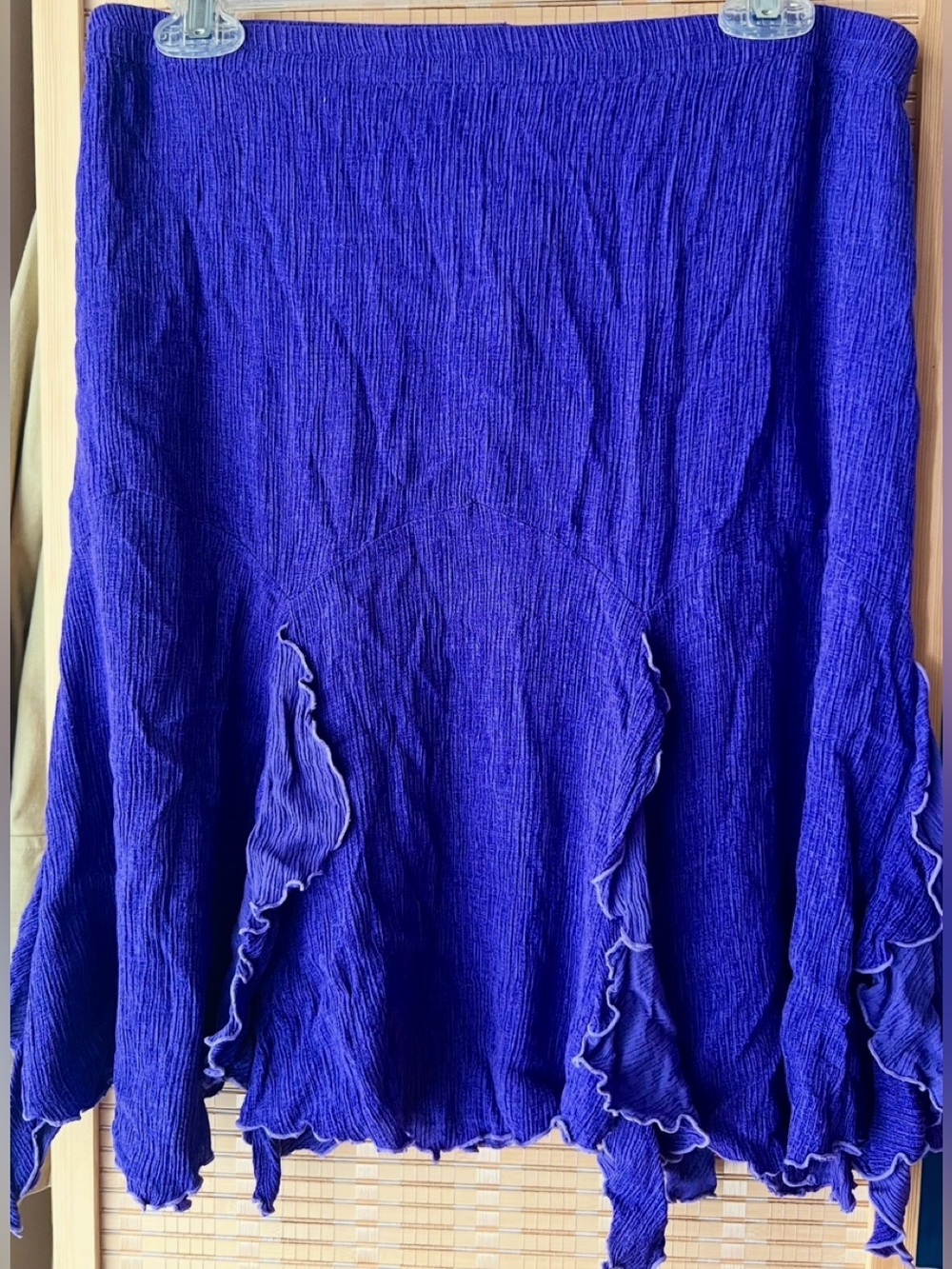 Flirty Purple Ruffly Skirt Serendipity of Maui L